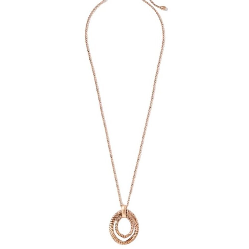 Chico's Gold Tone Adjustable Necklace Art to Wear NEW $49 - Picture 2 of 10